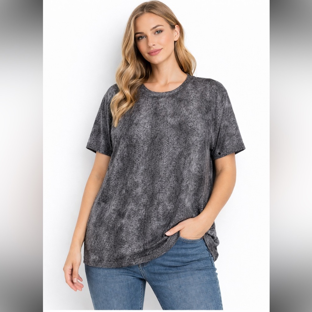 Tristan Snakeskin Print T-Shirt